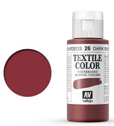 VALLEJO TEXTILE COLOR 26: 60 ML. DARK BURGUNDY - Al Masam Stationery LLC